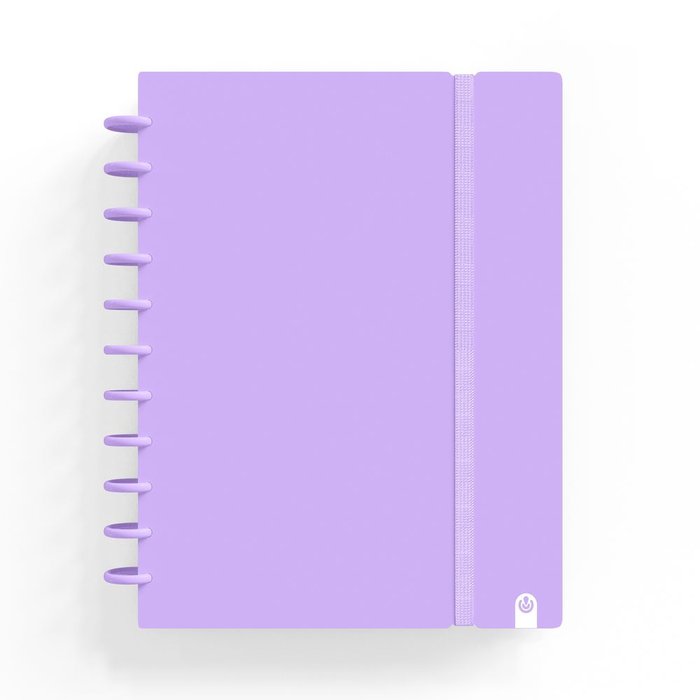 CUADERNO INGENIOX A4 80H HORIZONTAL MALVA PASTEL Imagen principal del producto
