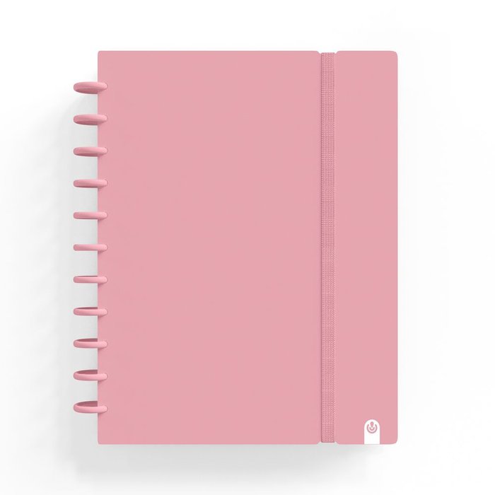 CUADERNO INGENIOX A4 80H HORIZONTAL ROSA PASTEL Imagen principal del producto