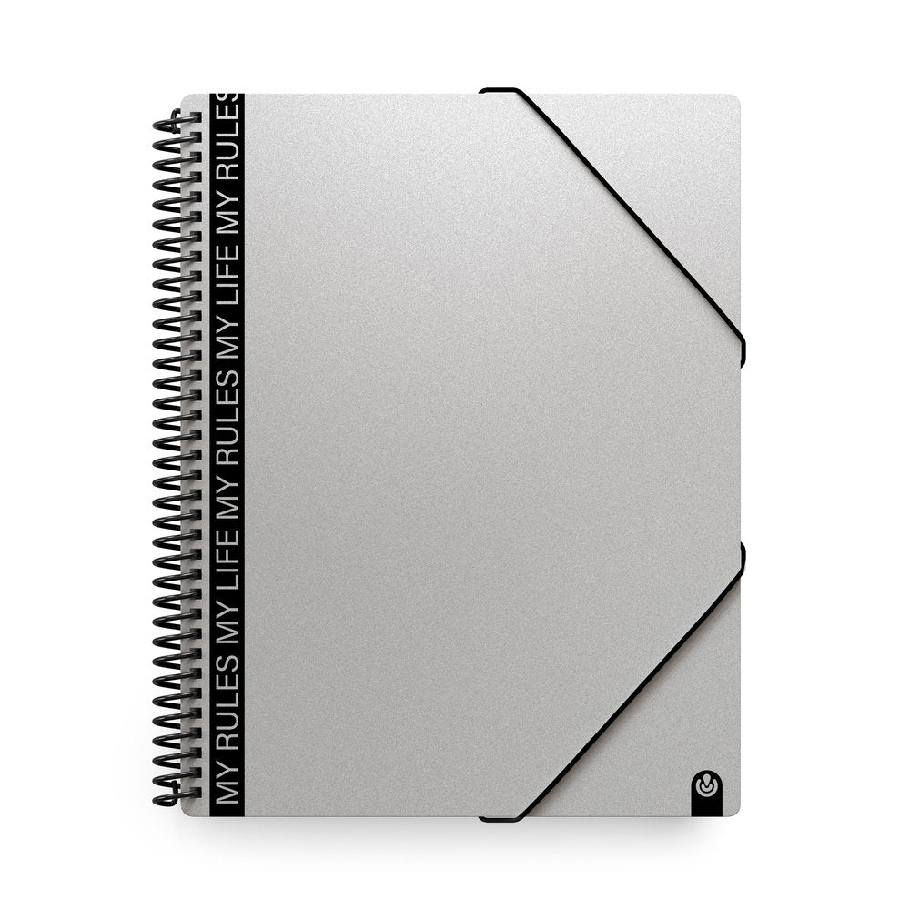 Carpeta 40 Fundas PP Archivex My Rules Sobre Grey CARCHIDEA