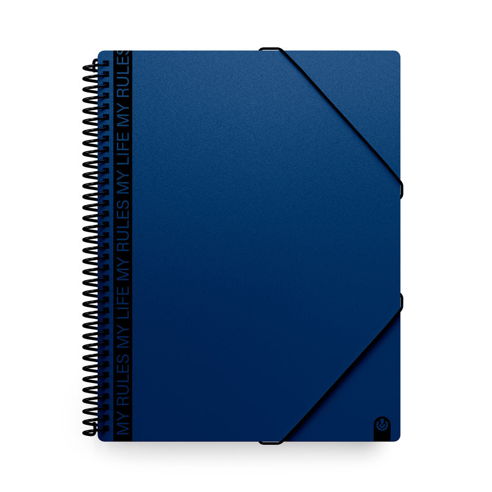 Carpeta 40 Fundas PP Archivex My Rules Sobre Deep Blue Marca CARCHIDEA