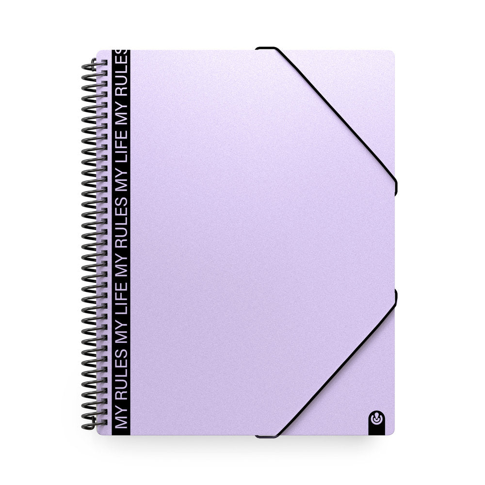 Carpeta 40 Fundas PP Archivex My Rules Sobre Malva CARCHIDEA