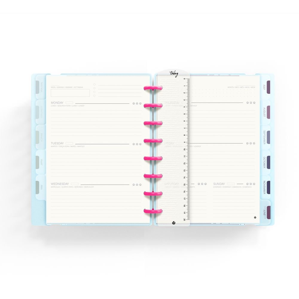 Expositor 6 agendas anuales A5 sin fecha Ingeniox