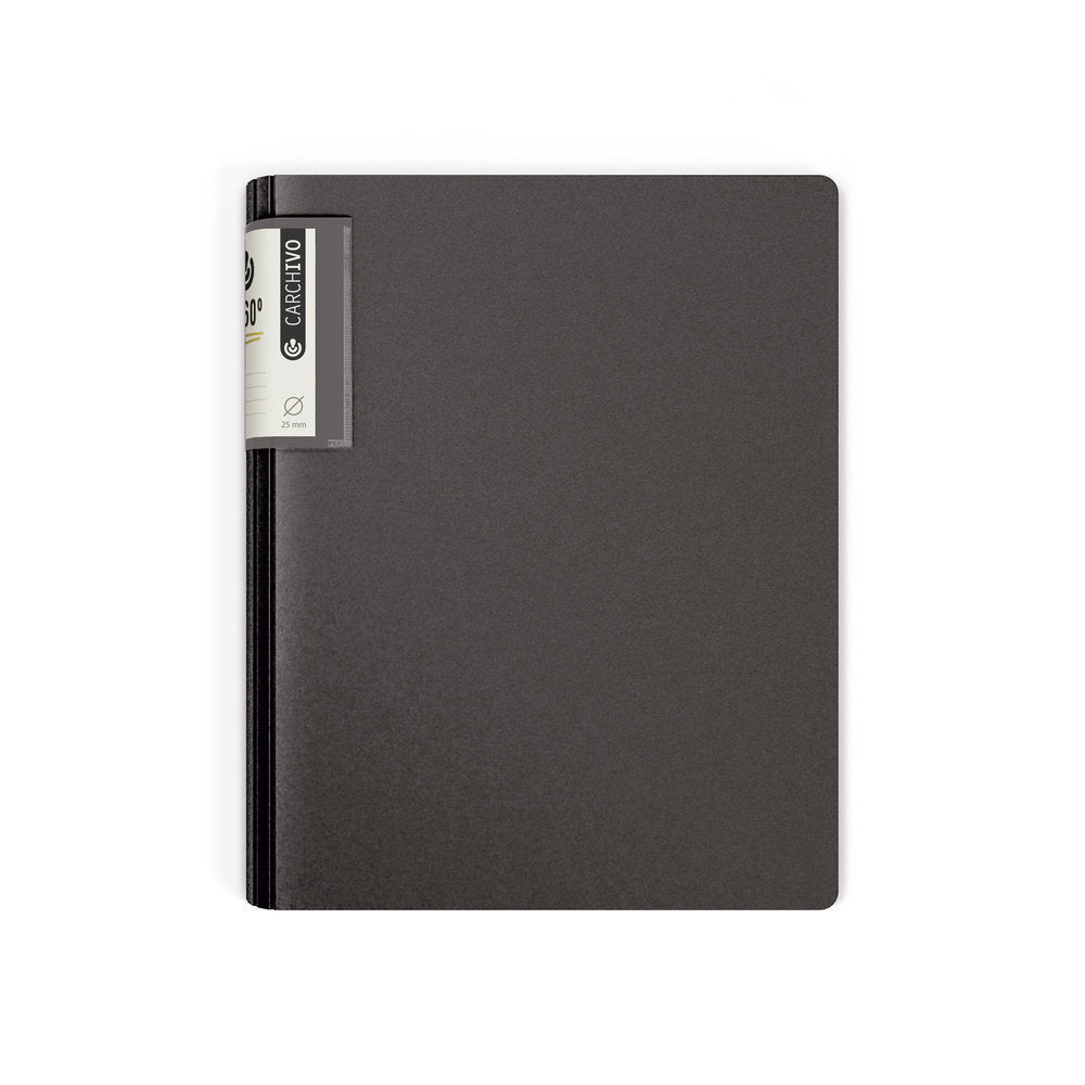 Carpeta A4 2 Anillas 25mm Foam Style Negro Carchidea