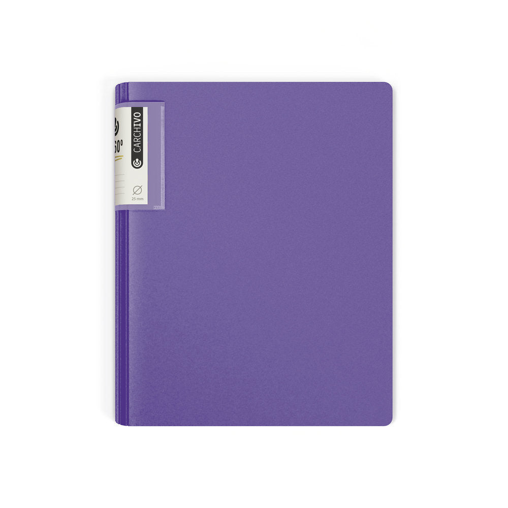 Carpeta A4 2 Anillas 25 mm Foam Style Violeta Carchidea