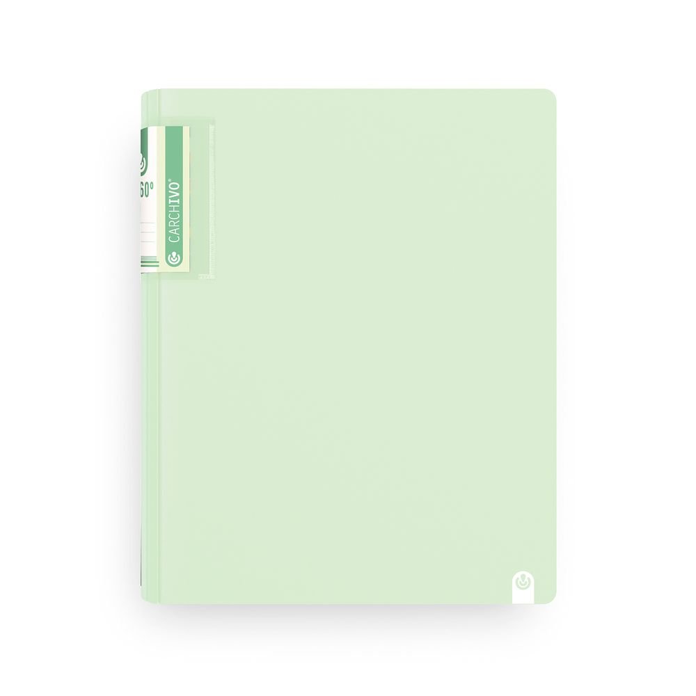 Carpeta A4 2 Anillas 40 mm 360 Soft Verde Carchidea
