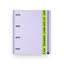 Carpebloc 360 Polyfoam Do Not Cross Cuadro 5 mm Morado Marca CARCHIDEA
