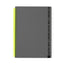 Cuaderno Espiral A4 Do Not Cross Cuadro 5mm Charcoal