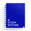 Carpeta 30 fundas Ingeniox Study with me azul