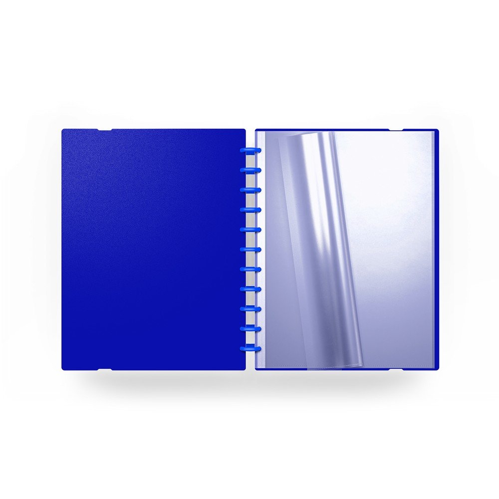 Carpeta 30 fundas Ingeniox Study with me azul