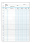 Recambio Folio Multitaladro Cuentas Corrientes 3005