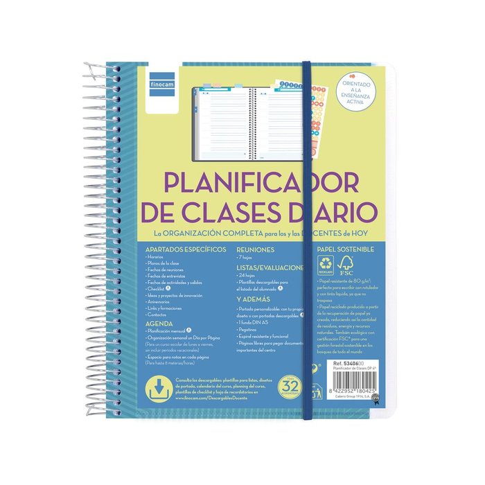 Docente Planificador Clases 4º Dp No Caducable FINOCAM Imagen principal del producto