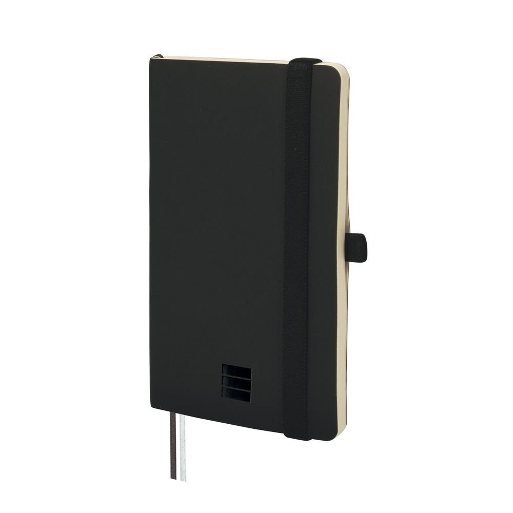 Cuaderno Nexo Tapa Blanda 9x15 Liso Negro Marca Nexo Cuadernos Imagen principal del producto