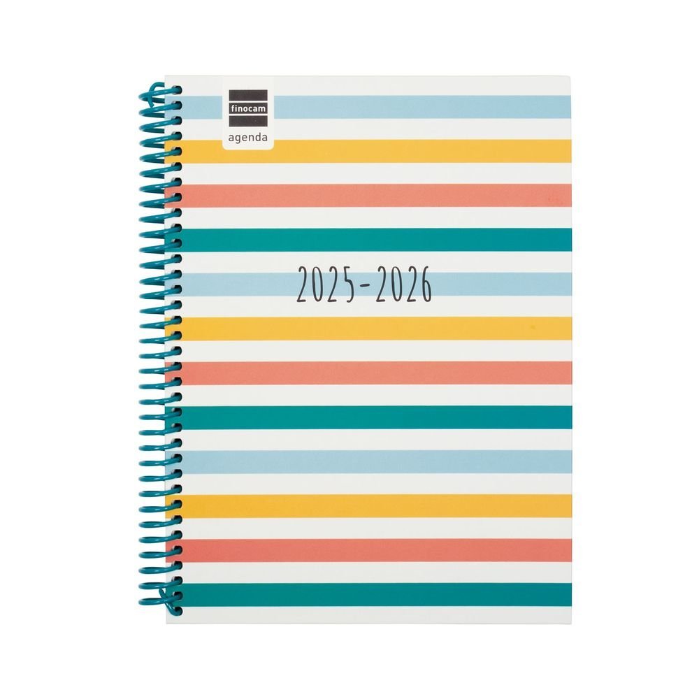 AGENDA ESCOLAR DIVA CUARTO SVH 25-26 COLORS | FINOCAM Imagen principal del producto