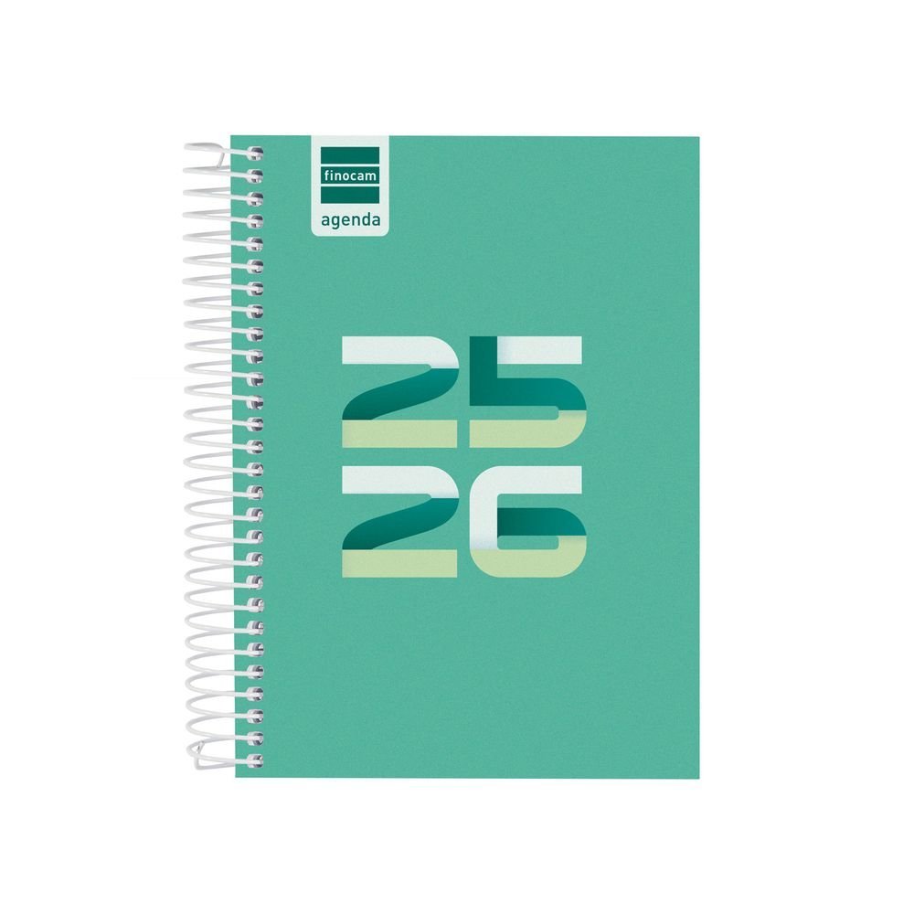 AGENDA ESCOLAR COOL OCTAVO DP 25-26 VERDE | FINOCAM Imagen principal del producto