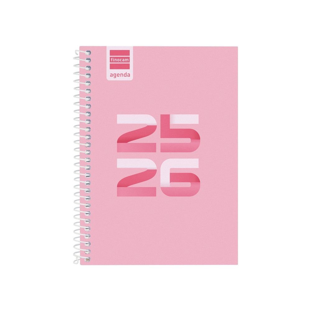 AGENDA ESCOLAR COOL OCTAVO SVH 25-26 ROSA | FINOCAM Imagen principal del producto