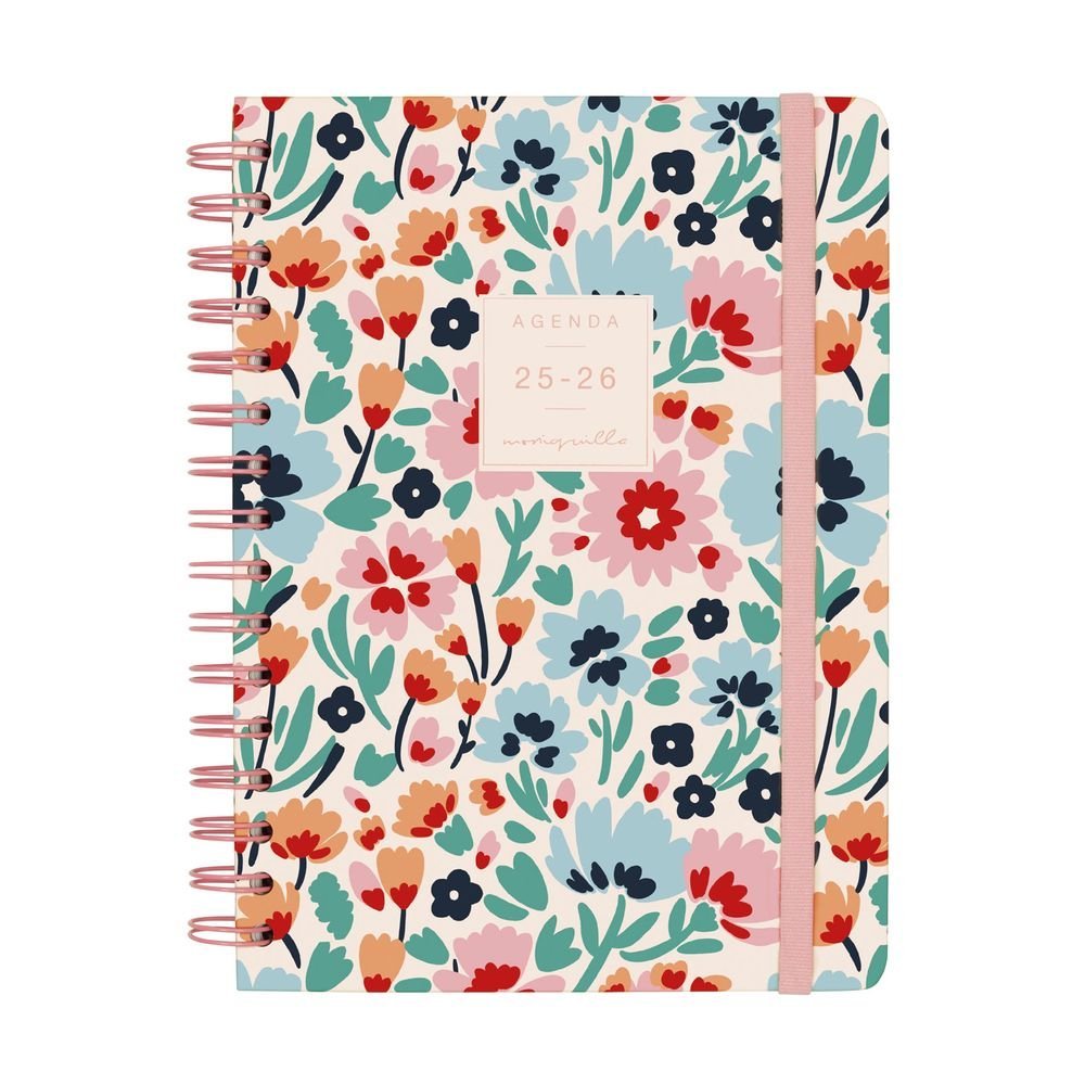 AGENDA ESCOLAR MONIQUILLA E10 155X212 SVH 25-26 DALIA | FINOCAM Imagen principal del producto