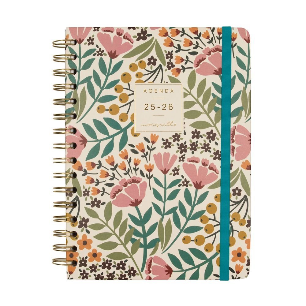 AGENDA ESCOLAR MONIQUILLA E10 155X212 SVH 25-26 JARDIN | FINOCAM Imagen principal del producto