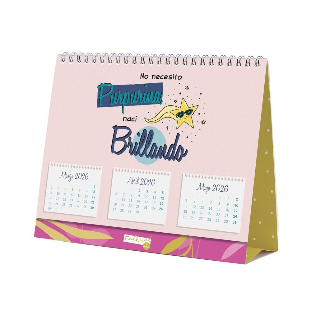 Calendario Sobremesa 2026 Talkual Escribir Imagen principal del producto