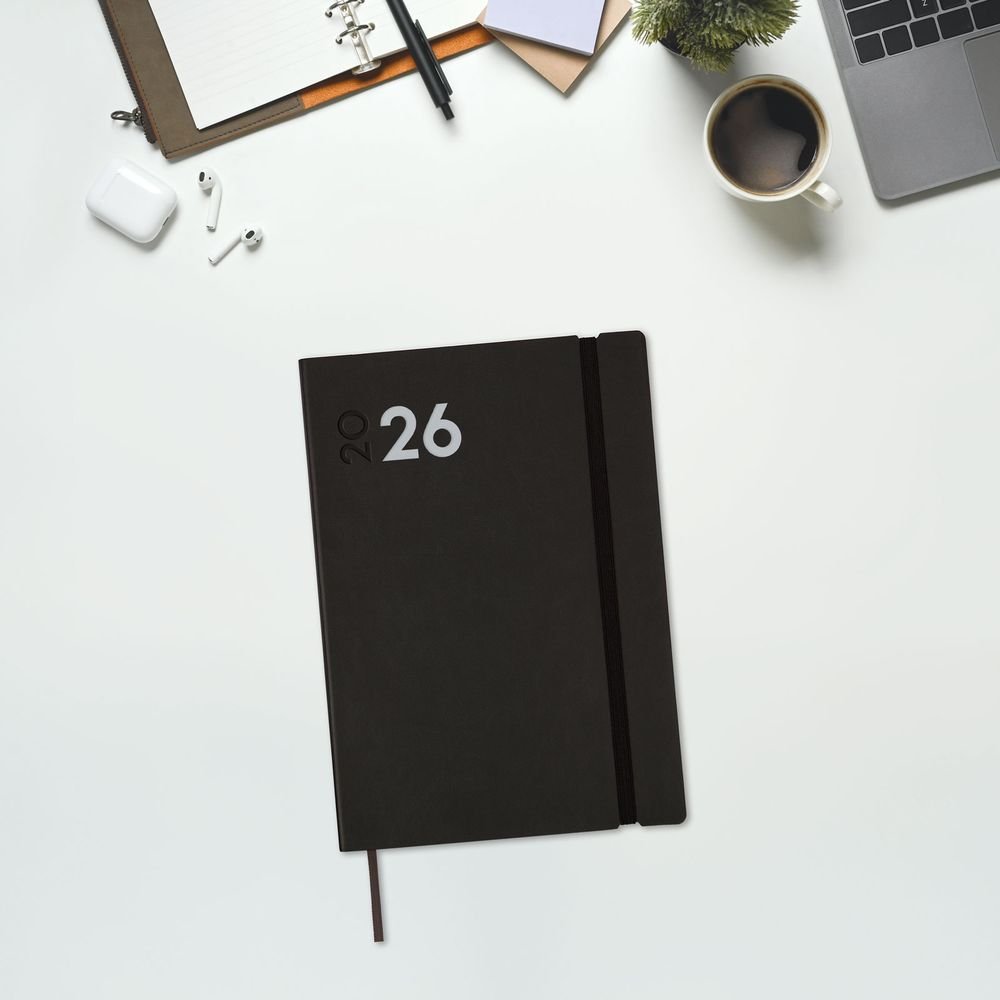 AGENDA ANUAL 2026 MARA Y10 DP NEGRO | FINOCAM