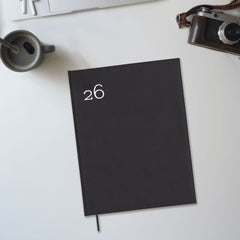 AGENDA ANUAL 2026 MILANO Y12 2PD 2026 NEGRO INTL | FINOCAM