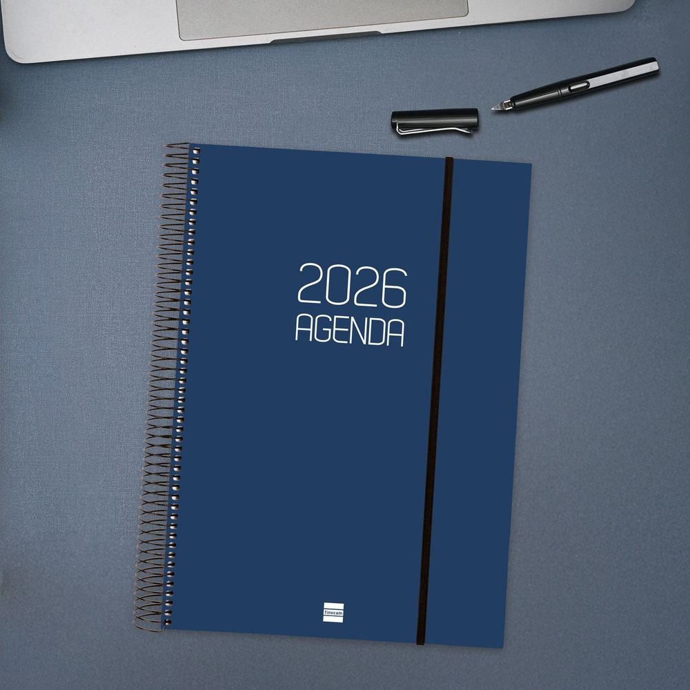 AGENDA ANUAL 2026 OPAQUE E40 DP AZUL | FINOCAM