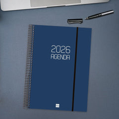 AGENDA ANUAL 2026 OPAQUE E40 DP AZUL | FINOCAM