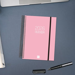 AGENDA ANUAL 2026 OPAQUE E10 DP ROSA | FINOCAM