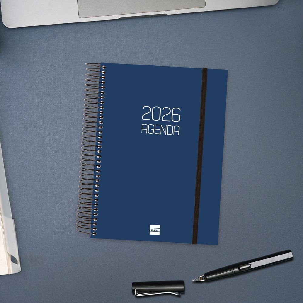 AGENDA ANUAL 2026 OPAQUE E10 DP AZUL | FINOCAM Imagen principal del producto