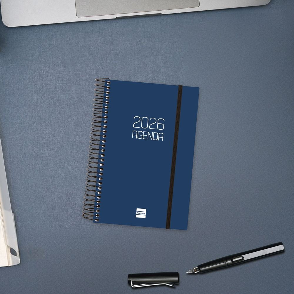 AGENDA ANUAL 2026 OPAQUE E5 DP AZUL | FINOCAM