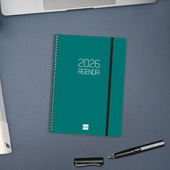 AGENDA ANUAL 2026 OPAQUE E10 SV VERDE | FINOCAM