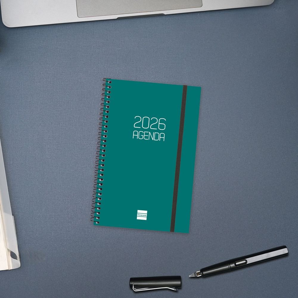 AGENDA ANUAL 2026 OPAQUE E5 SV VERDE | FINOCAM