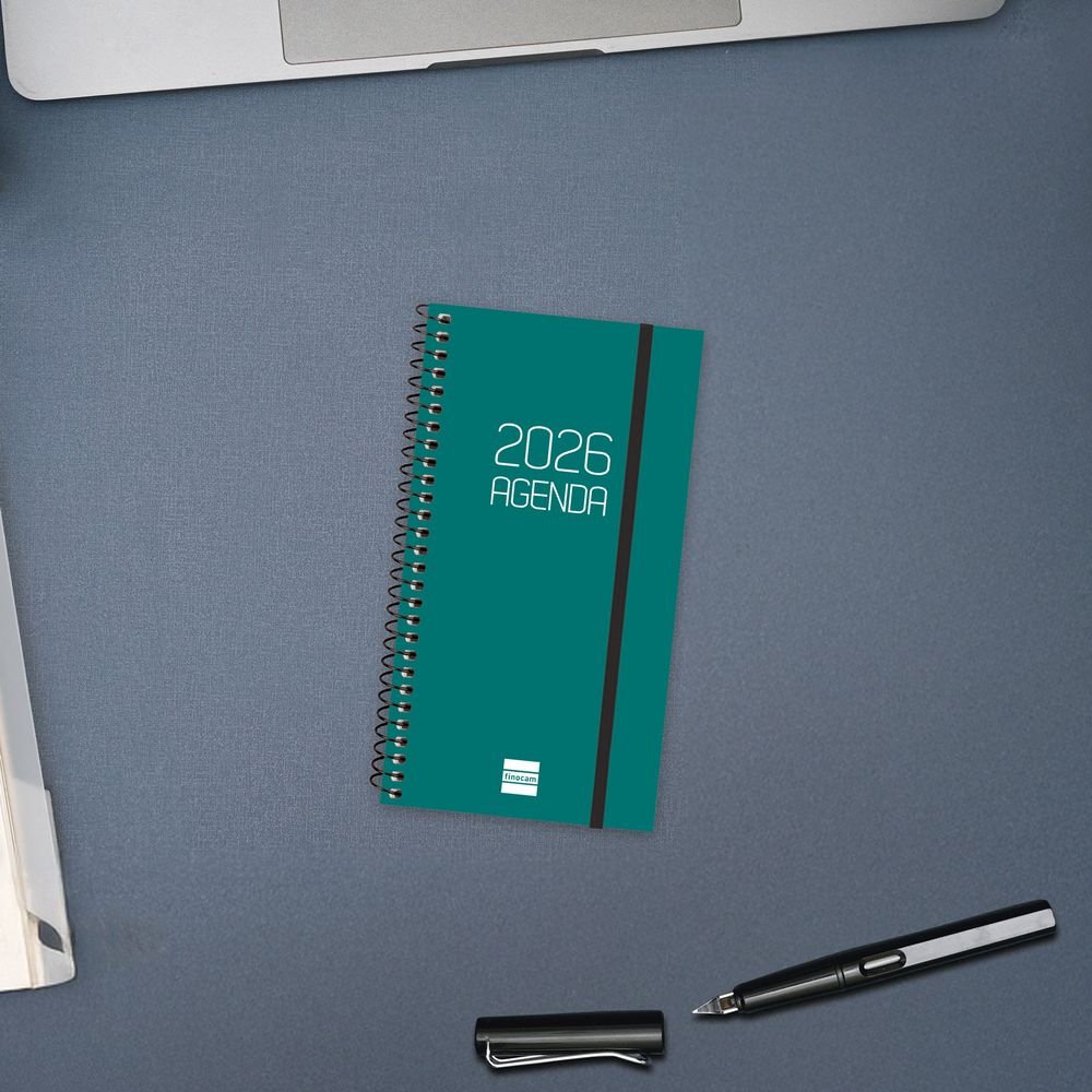 AGENDA ANUAL 2026 OPAQUE E9 SV VERDE | FINOCAM
