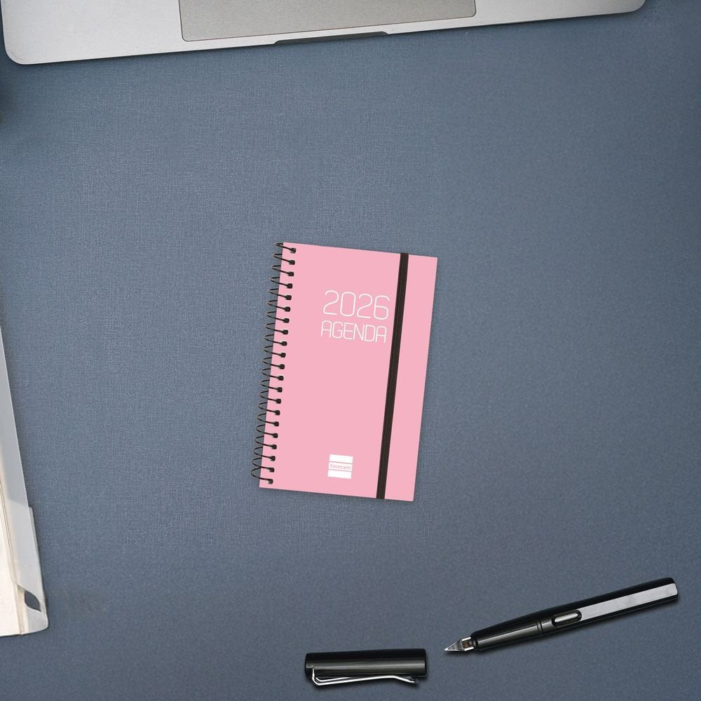 AGENDA ANUAL 2026 OPAQUE E3 SV ROSA | FINOCAM