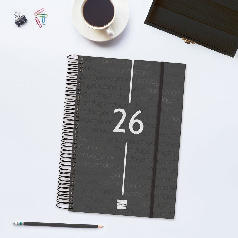 AGENDA ANUAL 2026 YEAR E11 DP NEGRO | FINOCAM