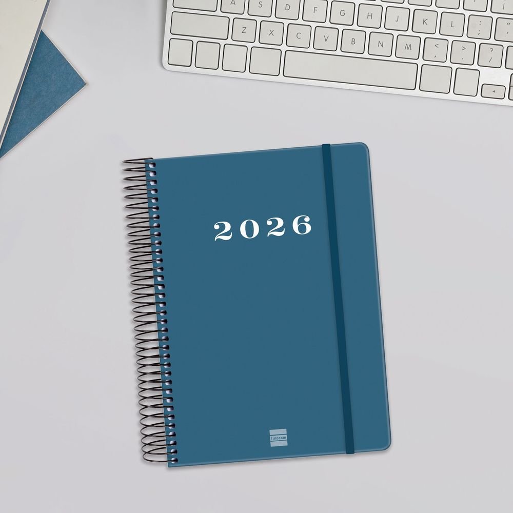 AGENDA ANUAL 2026 MY E10 DP AZUL | FINOCAM Imagen principal del producto