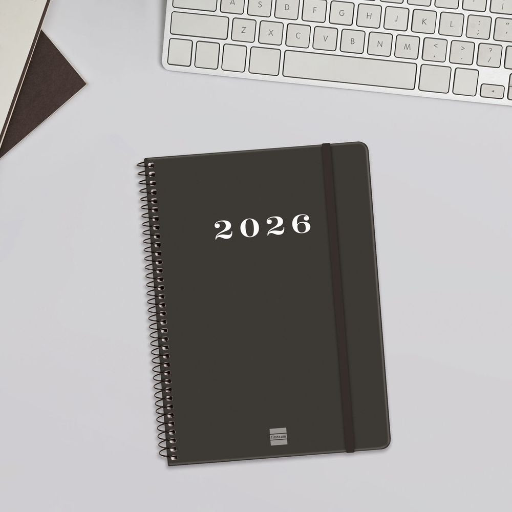 AGENDA ANUAL 2026 MY E10 SV NEGRO | FINOCAM Imagen principal del producto