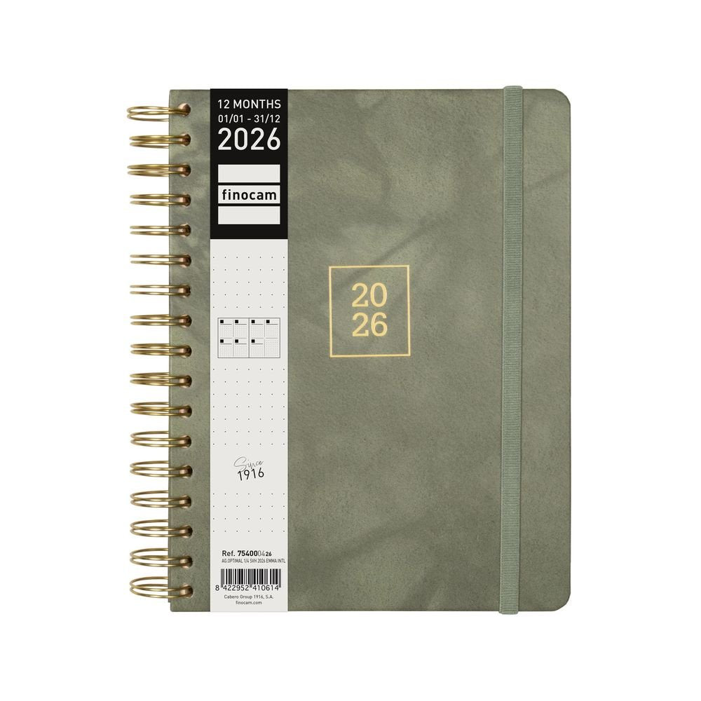 AGENDA ANUAL 2026 OPTIMAL 1/4 SV EMMA INTL | FINOCAM