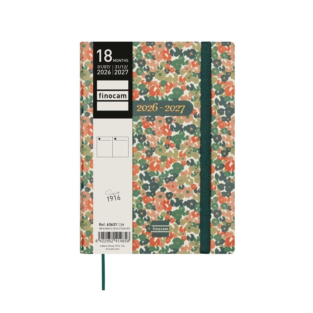 Agenda Anual 18 Meses Mara Y4 Dp 26-27 Daisy Finocam Imagen principal del producto