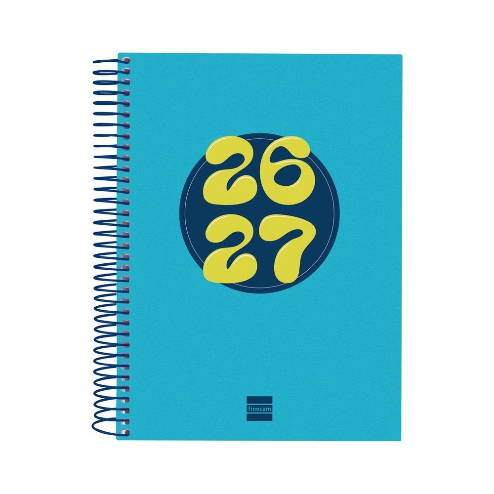 Agenda escolar cool Cuarto DP 26-27 azul FINOCAM Imagen principal del producto