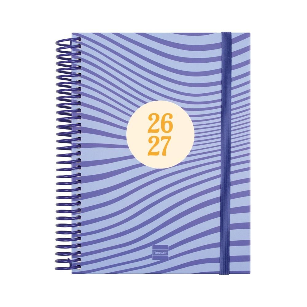 Agenda escolar Diva Cuarto Dp 26-27 Olas marca Finocam Imagen principal del producto