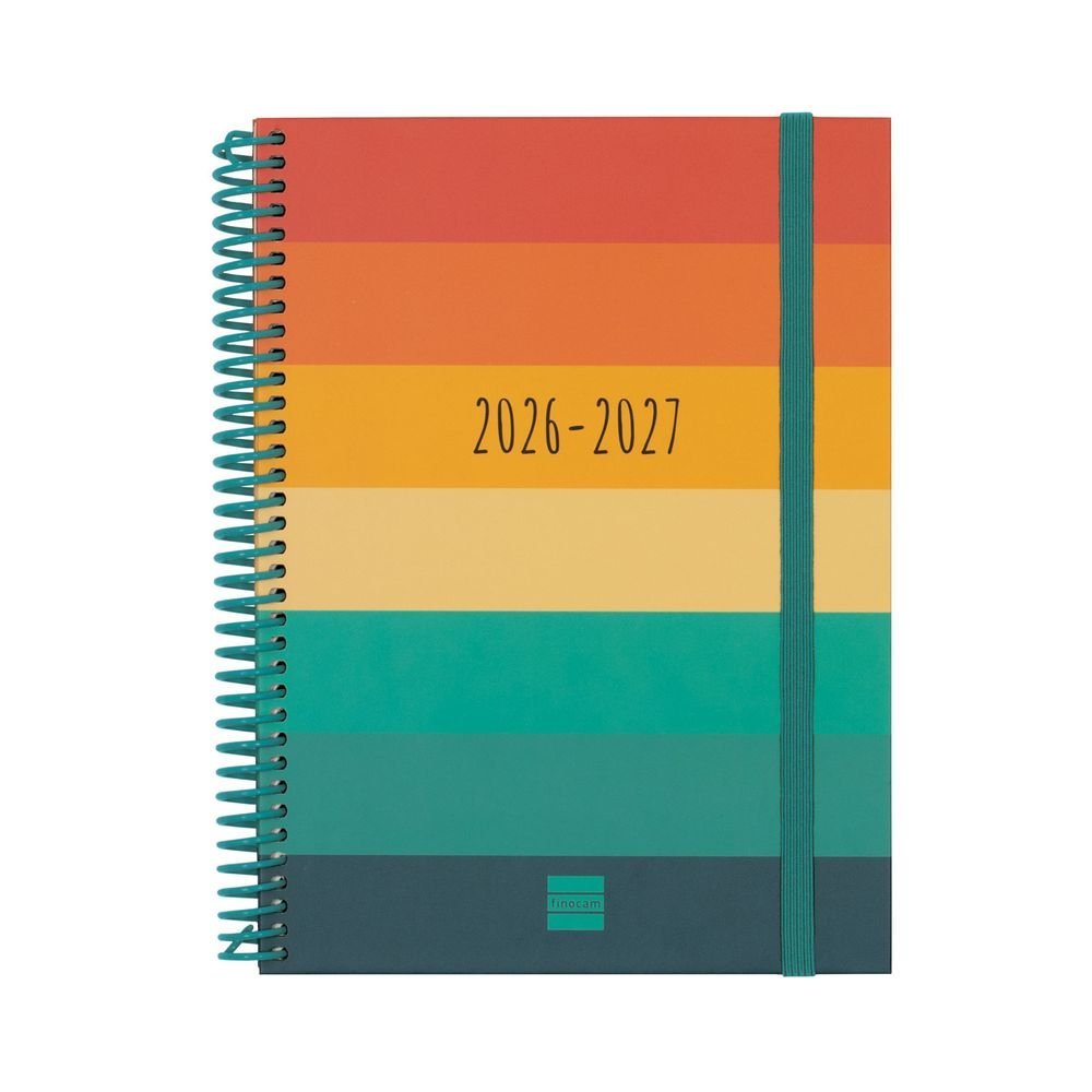 Agenda escolar Diva Cuarto Semana Vista Colors Finocam Imagen principal del producto