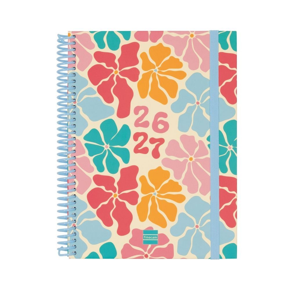 Agenda escolar Diva Cuarto Semana Vista Hztal 26-27 Spring FINOCAM