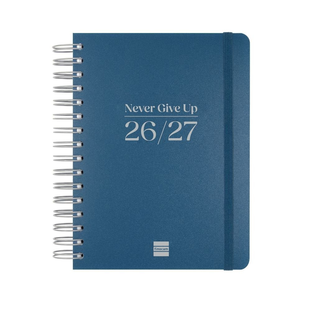 Agenda Escolar Cosmo Flex Cuarto Finocam 26-27 Azul