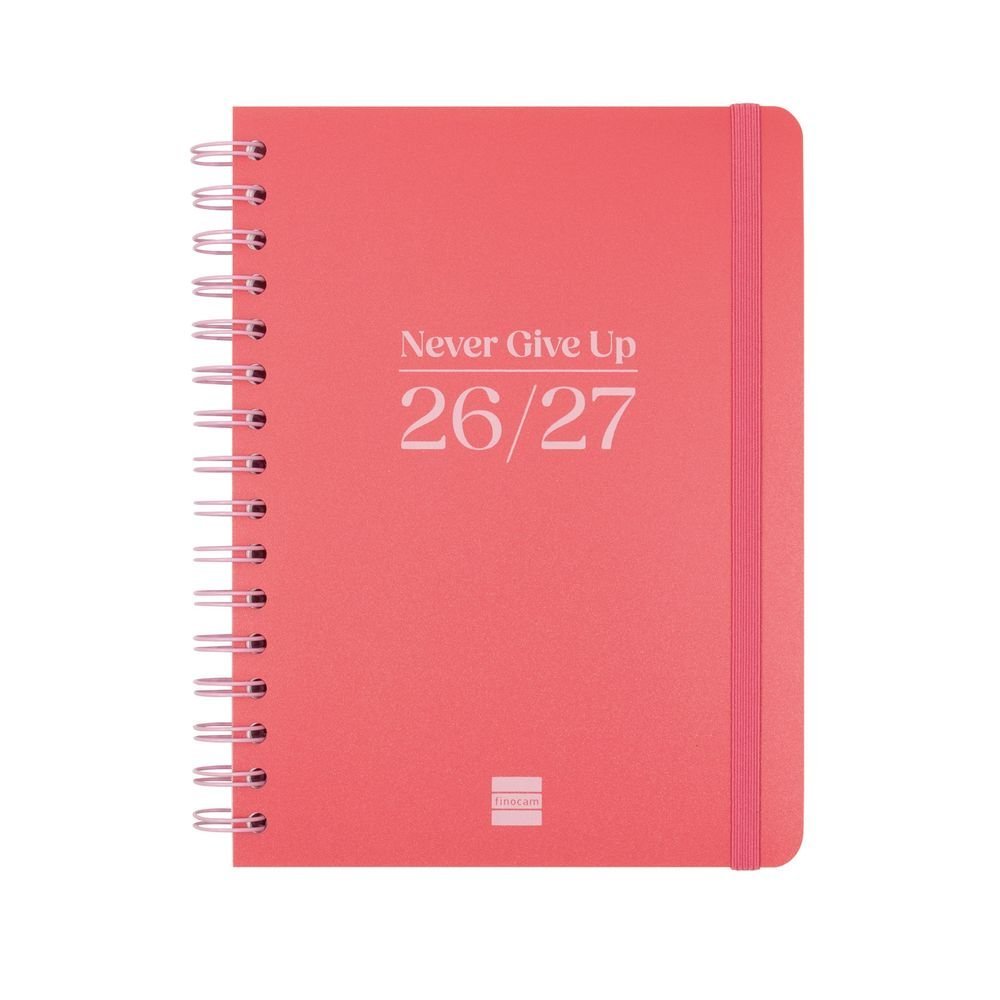 Agenda escolar 26-27 4º Svh Cosmo Rojo Espiral Finocam Imagen principal del producto