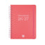 Agenda escolar 26-27 4º Svh Cosmo Rojo Espiral Finocam
