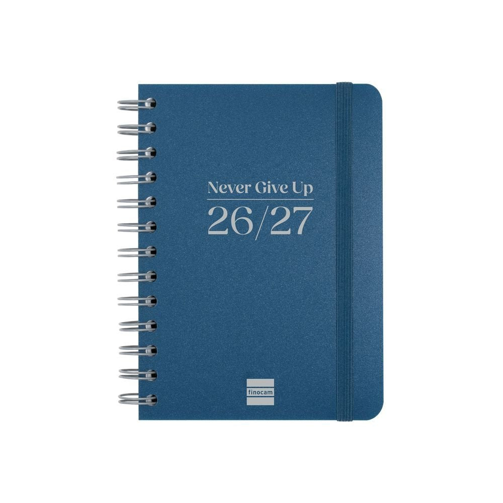 Agenda Escolar Cosmo Flex Octavo Semana Vista Azul Finocam