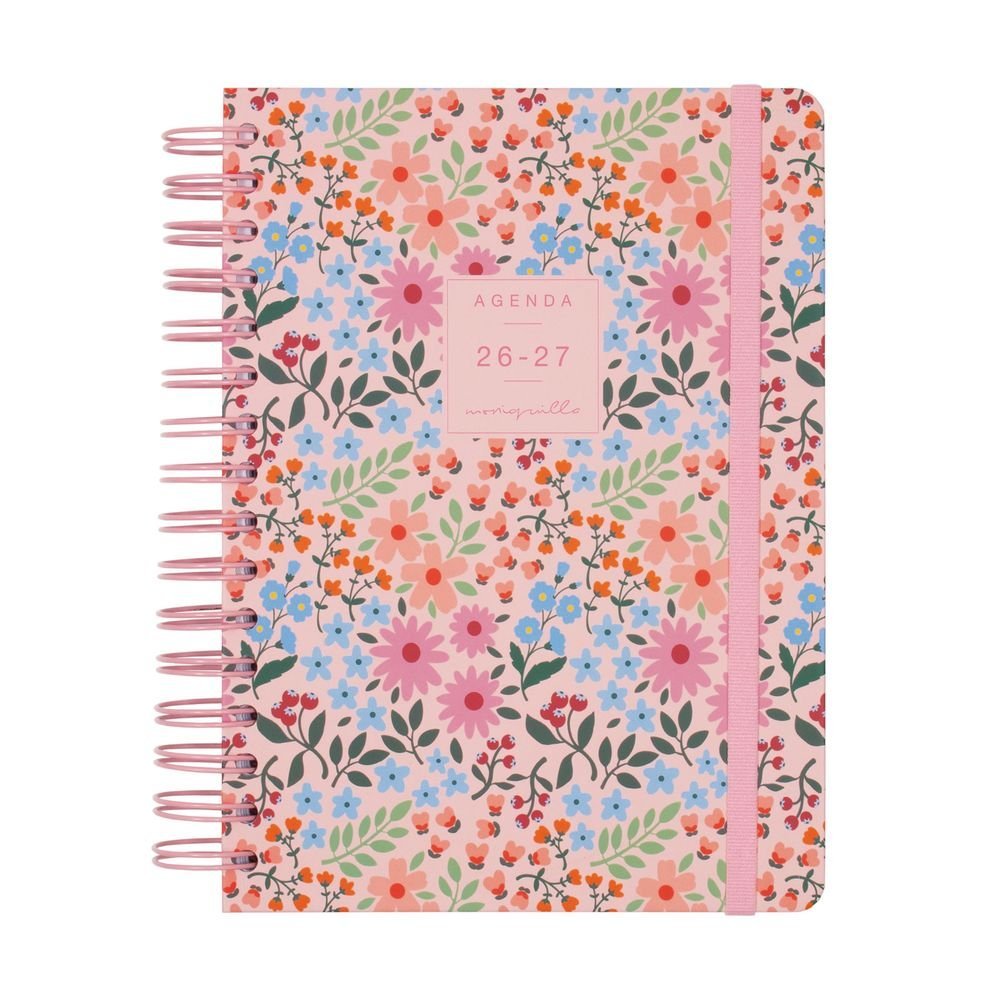 Agenda escolar Moniquilla E10 Dp 26-27 Rosa Finocam Imagen principal del producto