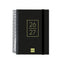 Agenda escolar secundaria Octavo DP 26-27 negro FINOCAM