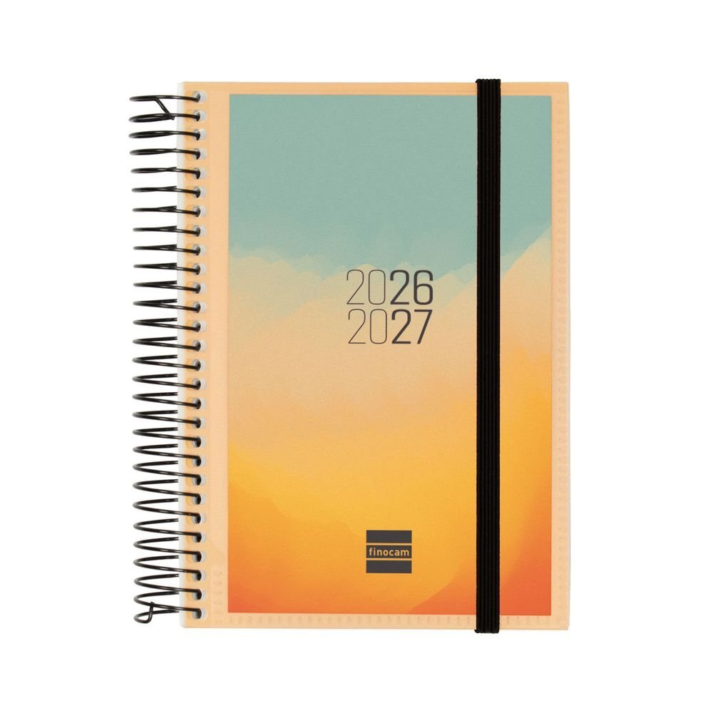 Agenda escolar espiral E8 Dp 26-27 personalizable Finocam Imagen principal del producto