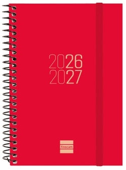Agenda escolar 26-27 Espiral marca Finocam Imagen principal del producto
